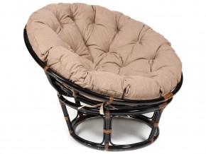 Кресло Papasan 23/01 W с подушкой Antique brown, экошерсть Коричневый в Радужном - raduzhnyj.магазин96.com | фото