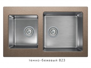 Мойка комбинированная Tolero twist TTS-840 Темно-бежевый 823 в Радужном - raduzhnyj.магазин96.com | фото