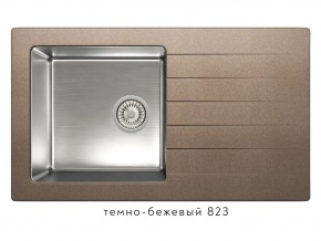 Мойка комбинированная Tolero twist TTS-860 Темно-бежевый 82 в Радужном - raduzhnyj.магазин96.com | фото